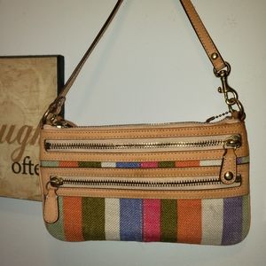 Large Coach wristlet